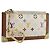 LOUIS VUITTON Monogram Multicolor Pochette Cles White M92655 LV Auth 192941 Bianco