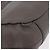 Bolso de hombro PRADA de cuero gris plata Auth 192752A Castaño - vista 14