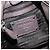 Bolso de hombro PRADA de cuero gris plata Auth 192752A Castaño - vista 19