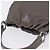 Bolso de hombro PRADA de cuero gris plata Auth 192752A Castaño - vista 6