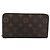 LOUIS VUITTON Monogram Porte Monnaie Zip Long Wallet M61727 LV Auth bs36107 Monogramma - vista 13