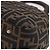 FENDI Zucca Canvas Handtasche Braun Silber Auth 192690A - Ansicht 14
