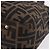 FENDI Zucca Canvas Handtasche Braun Silber Auth 192690A - Ansicht 16