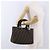 FENDI Zucca Canvas Handtasche Braun Silber Auth 192690A - Ansicht 22