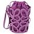 Borsa a tracolla LOEWE Inflatable Pocket Bag in tela viola Auth 191480M Porpora - vista 13