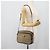 Borsa a Spalla Burberrys Nova Check in Tela Beige con Tonalità Oro Auth ep15344 - vista 21