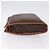 Céline Clutch CELINE Macadam in PVC e pelle marrone con finiture dorate Auth 192724A - vista 4