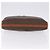 Céline Clutch CELINE Macadam in PVC e pelle marrone con finiture dorate Auth 192724A - vista 6