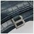 BALENCIAGA Borsa Hour in pelle 2way Navy Silver 593546 Auth 192706M Argento Blu navy - vista 19