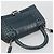 BALENCIAGA Borsa Hour in pelle 2way Navy Silver 593546 Auth 192706M Argento Blu navy - vista 6