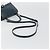 BALENCIAGA Borsa Hour in pelle 2way Navy Silver 593546 Auth 192706M Argento Blu navy - vista 8