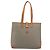 Borsa Tote Christian Dior in PVC e tela Grigio Oro Auth gh2170 Marrone D'oro - vista 13