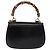 Borsa a mano GUCCI Bamboo in pelle 2way Nero Oro 000 1364 0633 Auth bs36097V D'oro - vista 2