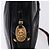Borsa a Spalla GUCCI Horsebit Web Sherry Line in Pelle Nera e Oro Auth 192187A Nero D'oro - vista 10