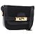 Céline Borsa a Spalla CELINE C Saluki Horse Carriage Nera Tonalità Oro Auth 191767A Nero