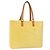 LOUIS VUITTON Monogram Vernis Columbus Tote Bag Lime Yellow M91047 Auth 192809 D'oro