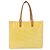 LOUIS VUITTON Monogram Vernis Columbus Tote Bag Lime Yellow M91047 Auth 192809 D'oro - vista 13
