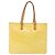 LOUIS VUITTON Monogram Vernis Columbus Tote Bag Lime Yellow M91047 Auth 192809 D'oro - vista 3