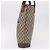 Borsa Tote GUCCI GG Supreme Web Sherry Line in PVC e pelle Beige Auth bs36101 - vista 3