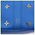 LOUIS VUITTON Masters Collection Keepall Bandouliere 50 M43344 Authentisch 191724SM Blau - Ansicht 18