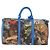 LOUIS VUITTON Masters Collection Keepall Bandouliere 50 M43344 Authentisch 191724SM Blau - Ansicht 2