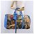 LOUIS VUITTON Masters Collection Keepall Bandouliere 50 M43344 Authentisch 191724SM Blau - Ansicht 26