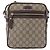 Borsa a tracolla GUCCI GG Supreme PVC Beige Oro 233268 Auth BA14504 D'oro - vista 13