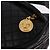 Borsa a tracolla in pelle VERSACE Nero Oro Auth am12055V D'oro - vista 17