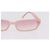 Gafas de sol CHANEL de plástico Rosa CC Auth BA14385M - vista 4