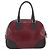 Borsa PRADA in Pelle Rossa Nera Auth ep15370 Nero Rosso - vista 2