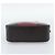 Borsa PRADA in Pelle Rossa Nera Auth ep15370 Nero Rosso - vista 5