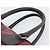 Borsa PRADA in Pelle Rossa Nera Auth ep15370 Nero Rosso - vista 8