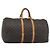 LOUIS VUITTON Monogram Keepall 55 Boston Bag M41424 LV Auth 190609 Monogramma