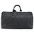 LOUIS VUITTON Epi Keepall 50 Boston Bag Black M42962 LV Auth 186562 Nero - vista 13