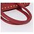 Borsa a mano FENDI Zucchino Canvas Rosso Oro Auth 192125A D'oro - vista 7