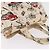 Borsa PRADA Canapa M in tela Ivory Gold Auth 192036A D'oro Crudo - vista 6