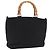 Borsa a mano GUCCI Bamboo in tela nero argento 000 1998 0540 Auth bs36165