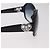 Occhiali da Sole GUCCI Lovely Heart Plastica Nero Argento Auth SW2613V - vista 6