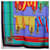 Hermès HERMES Carré 90 Sciarpa in seta multicolore Auth BA14509M - vista 20