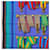 Hermès HERMES Carré 90 Sciarpa in seta multicolore Auth BA14509M - vista 5