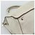 Borsa PRADA in pelle Avorio Argento Auth 192790 Crudo - vista 15