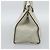 Borsa PRADA in pelle Avorio Argento Auth 192790 Crudo - vista 4