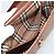 Borsa a tracolla Burberry in pelle marrone e oro Auth ep15128 D'oro - vista 20