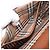Borsa a tracolla Burberry in pelle marrone e oro Auth ep15128 D'oro - vista 21