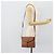 Borsa a tracolla Burberry in pelle marrone e oro Auth ep15128 D'oro - vista 22