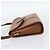 Borsa a tracolla Burberry in pelle marrone e oro Auth ep15128 D'oro - vista 3