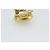 Orecchini CHANEL Metallo Tonalità Oro Rosso CC Auth 192857V - vista 4