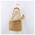 CHANEL Matelasse Chain Shoulder Bag Lamb Skin Beige Gold CC Auth bs36177 D'oro - vista 26