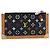 LOUIS VUITTON Monogram Multicolor Pochette Cles Carteira Preta M13664 Auth BA14342V Preto - vista 2