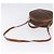 Céline Borsa CELINE Macadam Canvas PVC Pelle 2way Marrone Oro Auth 192234 D'oro - vista 10